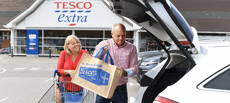 tesco banner